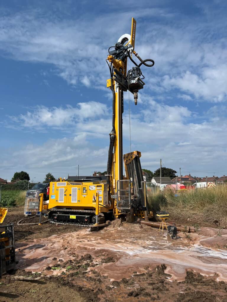 2578 Mi8 perforatrice Massenza Drilling rigs cantiere agosto 2024