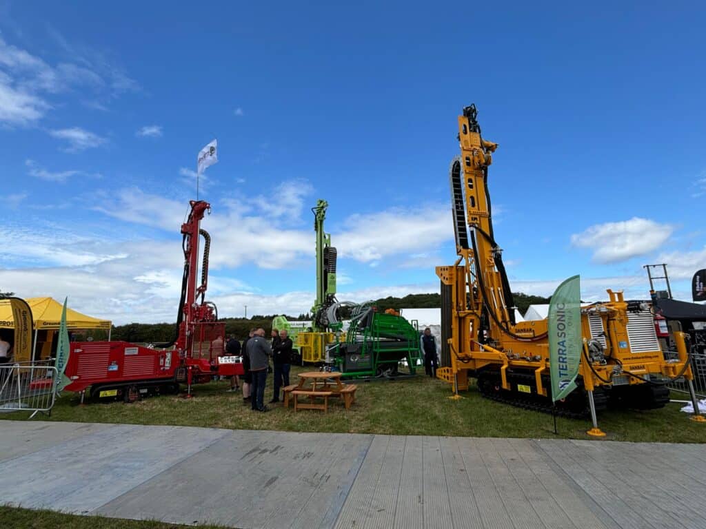 Massenza Drilling Rigs stand_Geotechnica_UK_2024