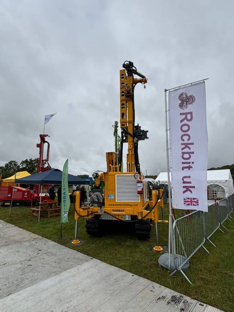 Massenza Drilling Rigs stand_Geotechnica_UK_2024