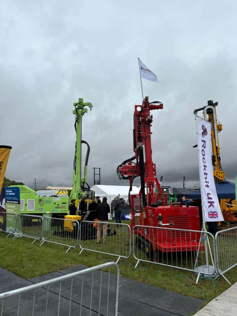 Massenza Drilling Rigs stand_Geotechnica_UK_2024