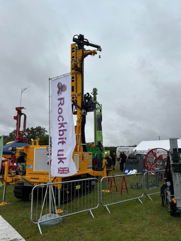 Massenza Drilling Rigs stand_Geotechnica_UK_2024