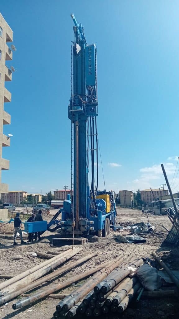 Mi55 perforatrice Massenza drilling rigs cantiere Etiopia